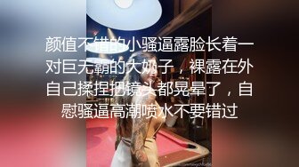 颜值不错的小骚逼露脸长着一对巨无霸的大奶子，裸露在外自己揉捏把镜头都晃晕了，自慰骚逼高潮喷水不要错过