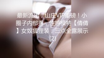 最新流出，山庄VIP重磅！小圈子内部秀，性感模特【倩倩】女奴狐狸装，三点全露展示 (2)