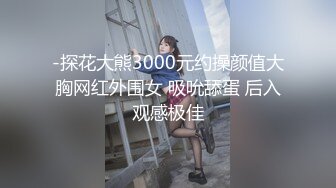 -探花大熊3000元约操颜值大胸网红外围女 吸吮舔蛋 后入观感极佳