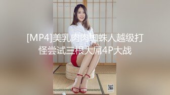 [MP4]美乳肉肉蜘蛛人越级打怪尝试三根大屌4P大战