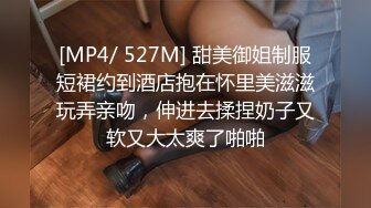 [MP4/ 527M] 甜美御姐制服短裙约到酒店抱在怀里美滋滋玩弄亲吻，伸进去揉捏奶子又软又大太爽了啪啪