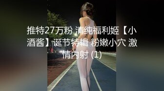 推特27万粉 清纯福利姬【小酒酱】诞节特辑 粉嫩小穴 激情内射 (1)